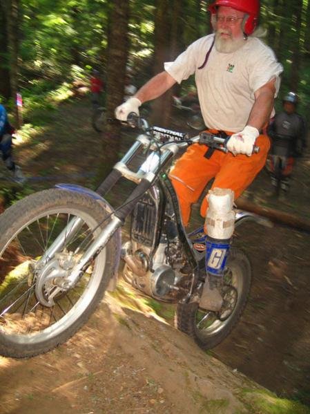 Lolo Pass 2010, one for all the old Trials riders who still like whoopin' the kids.