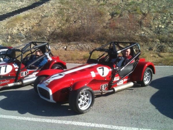 Me on the grid at Eagle's Canyon SCCA race