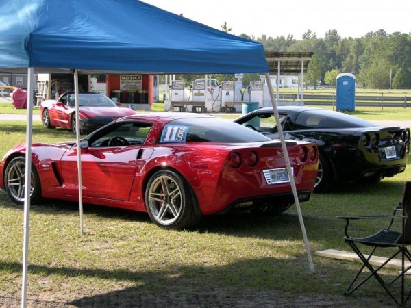 Z06 WAITING TO GO OUT AT ROEBLING RACEWAY
