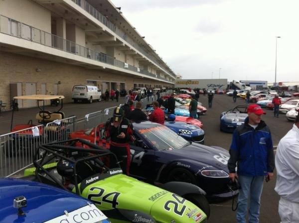 On grid for the COTA Super tour