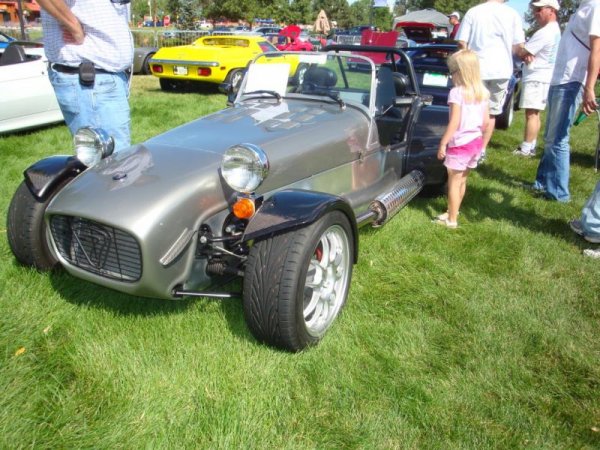 Always popular at the car show; especially with the kids.