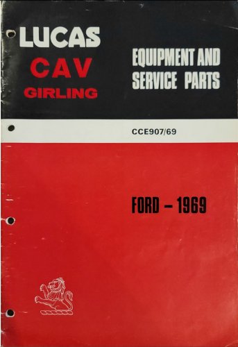 More information about "Lucas CAV Girling Ford parts - 1969"