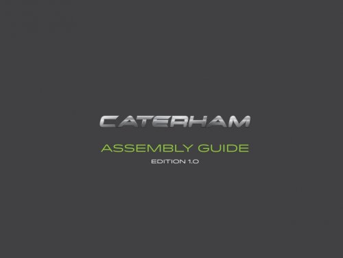 More information about "2018 Caterham 7 Assembly Manual"