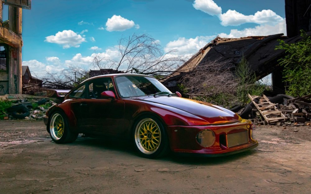 my porsche @ the 100 yr old packard plant ruins, blue skys BEST SHOT (9) - Copy.jpg