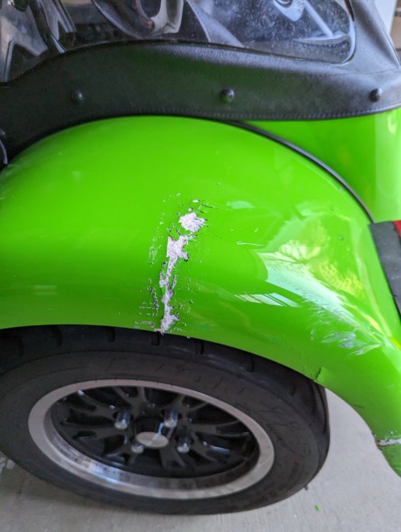 Rear wing repair General Tech USA7s