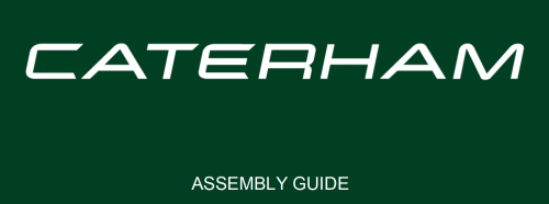 More information about "1990 Caterham Assembly Manual - Live Axle and VX Variants"