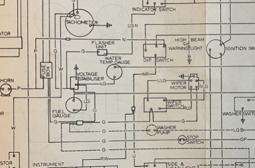 More information about "Lotus Seven Series 4 - electrical wiring diagram"
